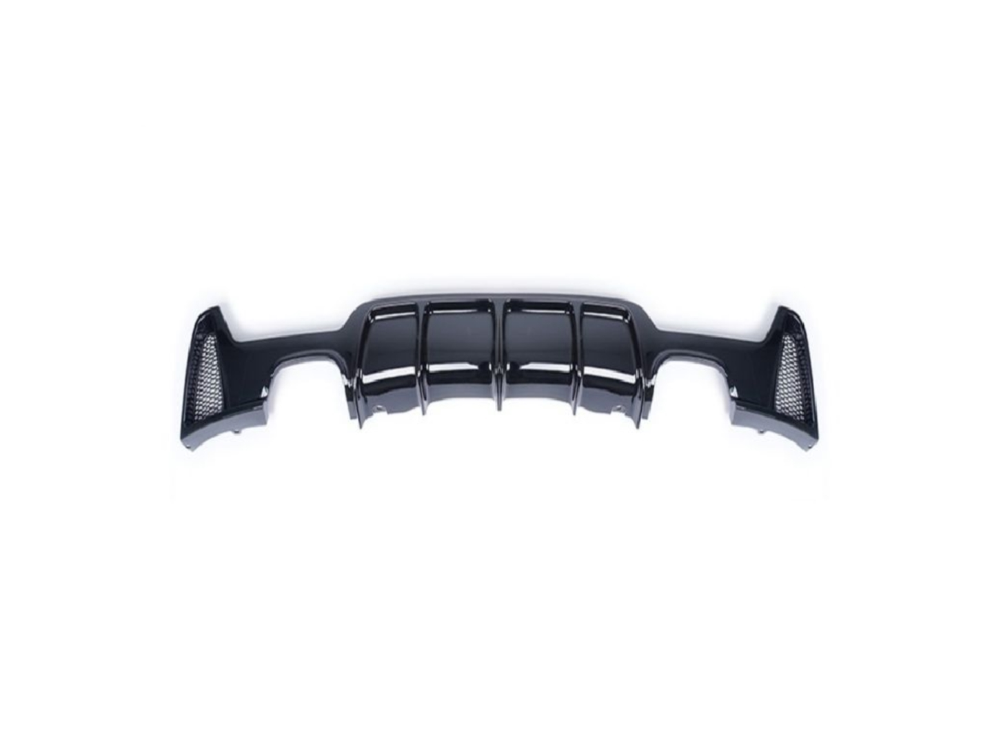Bmw f32 f33 f36 arka tampon difüzörü 4 çıkış piano black