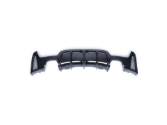 Bmw f32 f33 f36 arka tampon difüzörü 4 çıkış piano black
