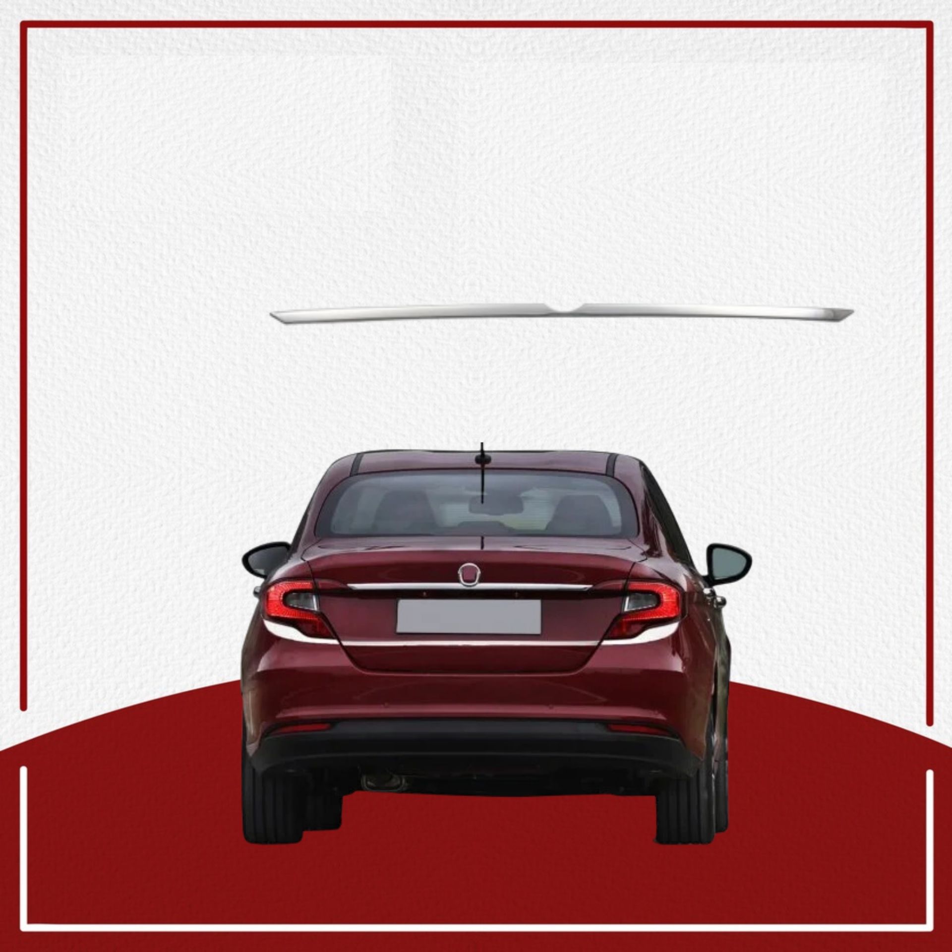 Fiat Egea Bagaj Çıtası 2015- Paslanmaz Çelik