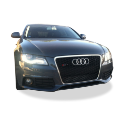 Audi a4 rs4 ön panjur ızgara 2008 / 2012 B8 krom siyah