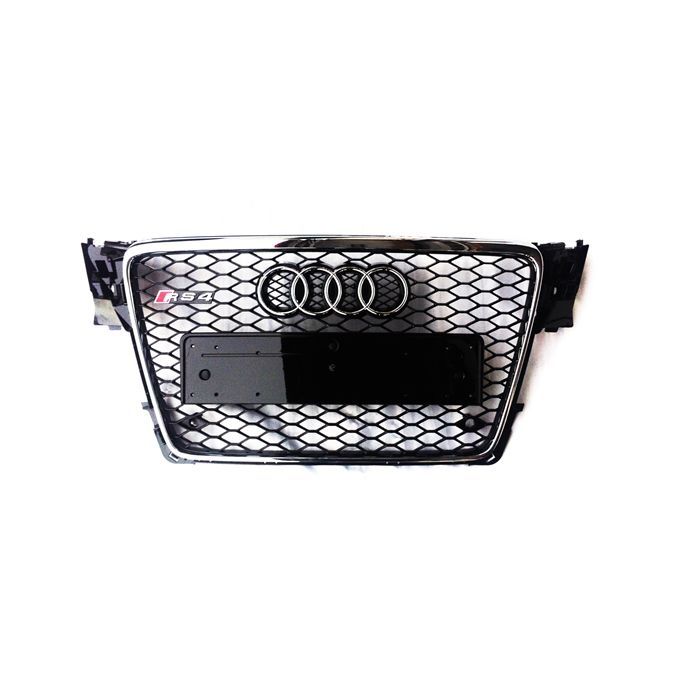 Audi a4 rs4 ön panjur ızgara 2008 / 2012 B8 krom siyah
