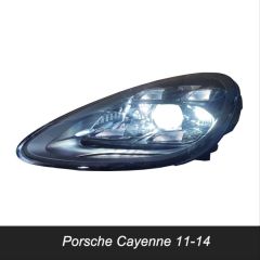 Porsche cayenne ön far lambası 2018 facelift görünüm pdls 2011 / 2014