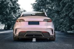 Tesla model y turbo bagaj üstü spoiler pianoblack