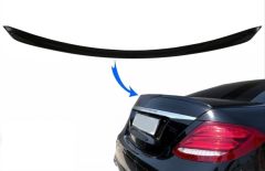 Mercedes w213 e63 bagaj üstü spoiler siyah 2016 / 2019