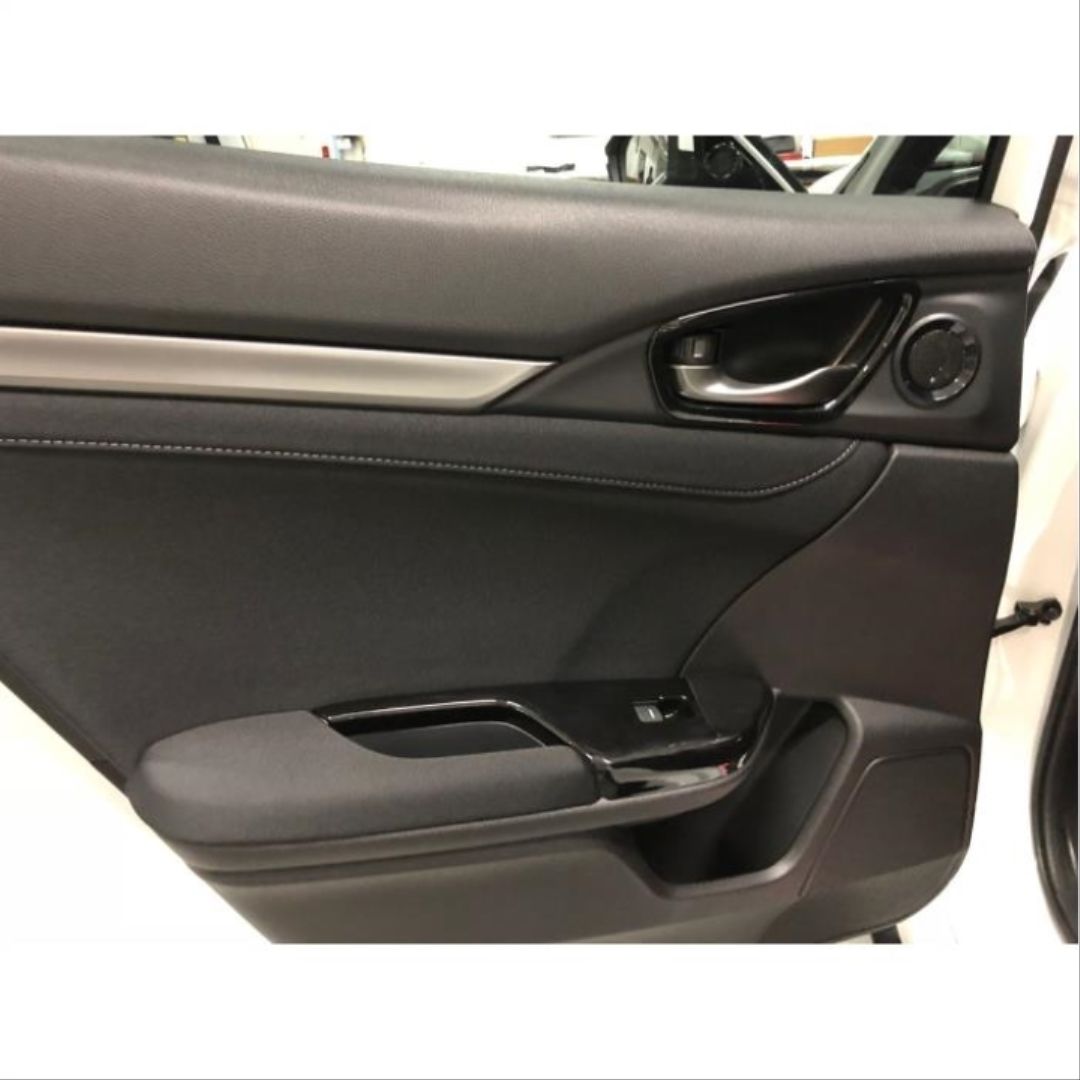 honda civic fc5 uyumlu kapı kolçak kaplama parlak siyah 2016-2020