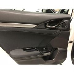 honda civic fc5 uyumlu kapı kolçak kaplama parlak siyah 2016-2020