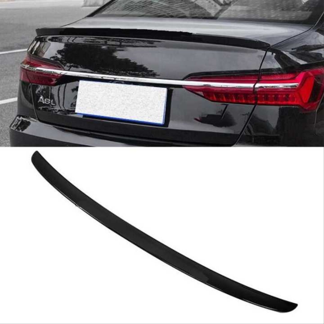 Audi a6 c8 bagaj üstü spoiler pianoblack 2019+