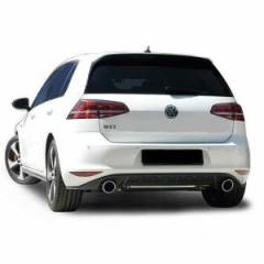 Vw golf 7 gti arka tampon difüzör çift çıkış