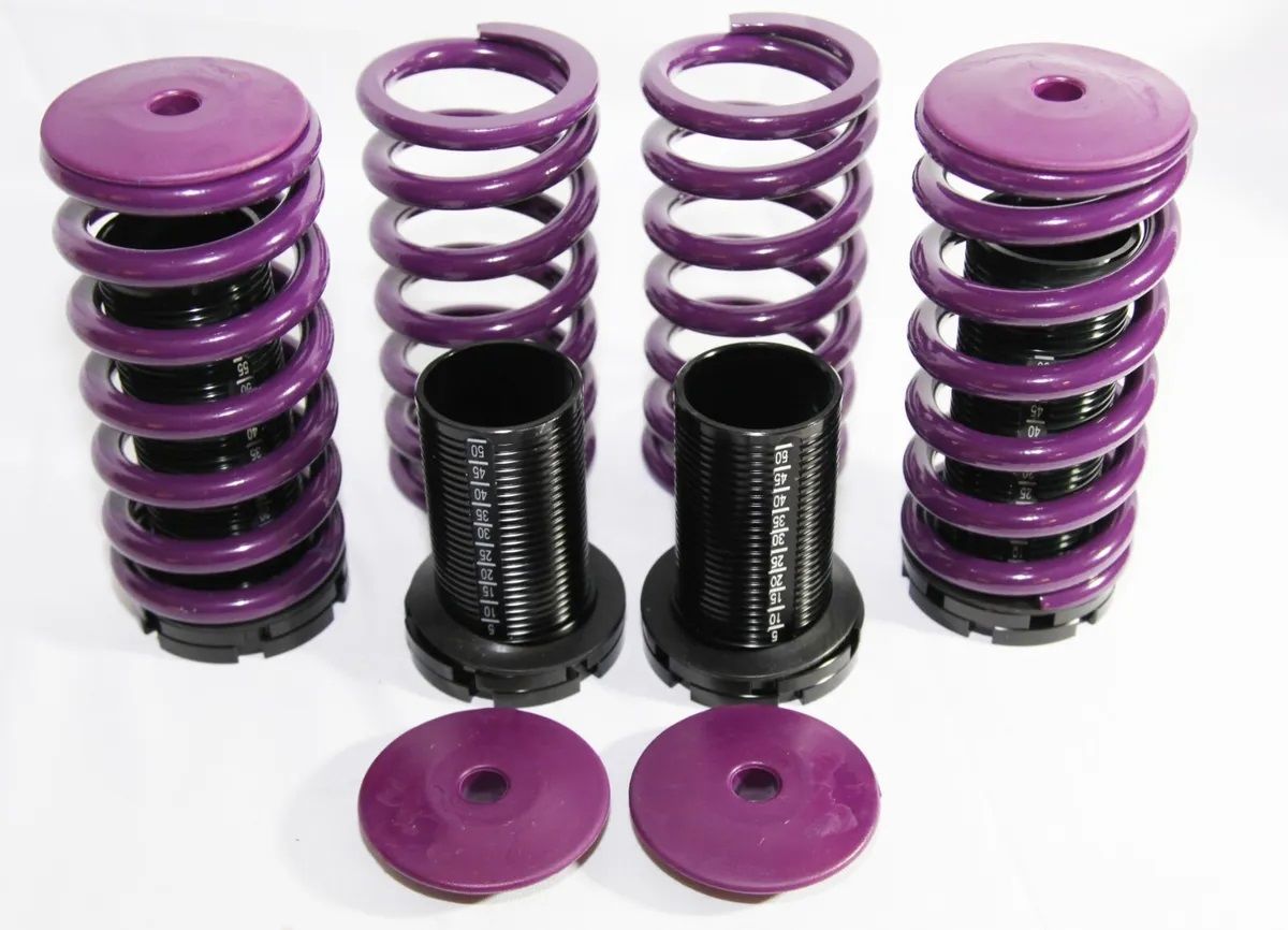 Honda civic uyumlu spor helezon yay coilover alçaltma kiti ayarlı 98-01