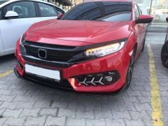 honda civic fc5 uyumlu ön lip dizayn b tek parça 2016-2020