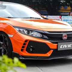 Honda civic fk7 için uygundur ön panjur ve far kaşları typer model 2016+