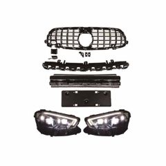 Mercedes w213 e63s makyajlı dönüşüm body kit seti full