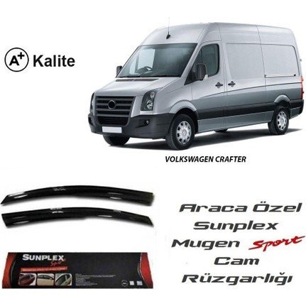 Vw crafter cam rüzgarlığı 2007+ mugen tip sunplex