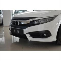 Honda civic fc5 uyumlu ön sis orta çıta karbon 2016-20