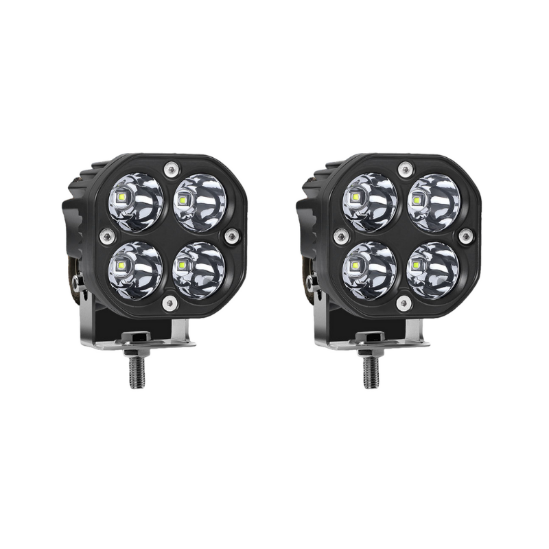Off-road sis lambası 4 led 12-32V 40W -set Beyaz / LASS284-2