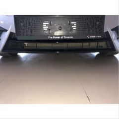 Honda civic fc5 uyumlu ön tampon alt çıta siyah 2 parça 2016-20