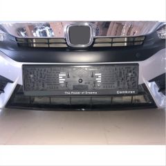 Honda civic fc5 uyumlu ön tampon alt çıta siyah 2 parça 2016-20
