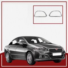 Fiat Linea Sis Farı Cercevesi 2012- Paslanmaz Çelik