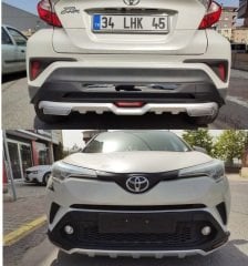 Toyota chr ön arka tampon koruma difüzör 2016 / 2019