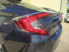 Honda civic fc5 uyumlu arka stop kaplaması krom 2016+