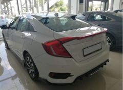 Honda civic fc5 uyumlu typer cam üstü spoiler boyasız 2016+