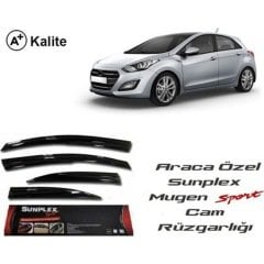 Hyundai i30 cam rüzgarlığı 2013+ mugen tip sunplex