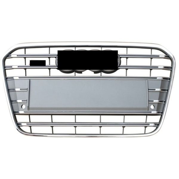 Audi a6 s6 ön panjur ızgara 2012 / 2014 krom gri