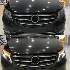 Mercedes vito w447 ön far lambası ledli 2015 / 2019