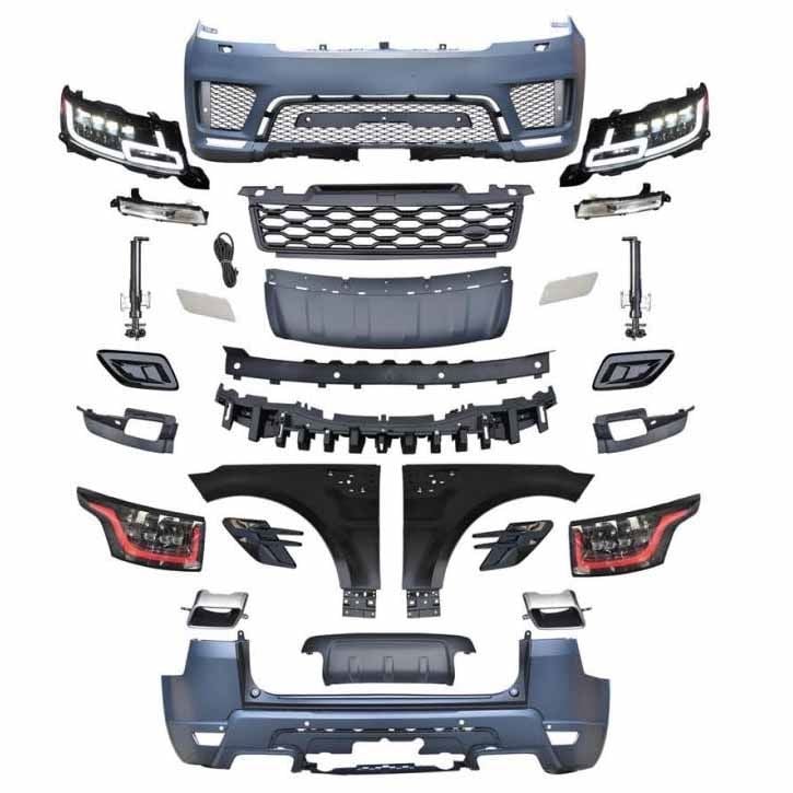 Lr range rover sport 2018+ body kit dönüşüm kiti full 2013+