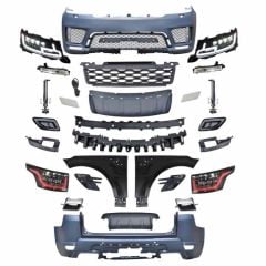 Lr range rover sport 2018+ body kit dönüşüm kiti full 2013+