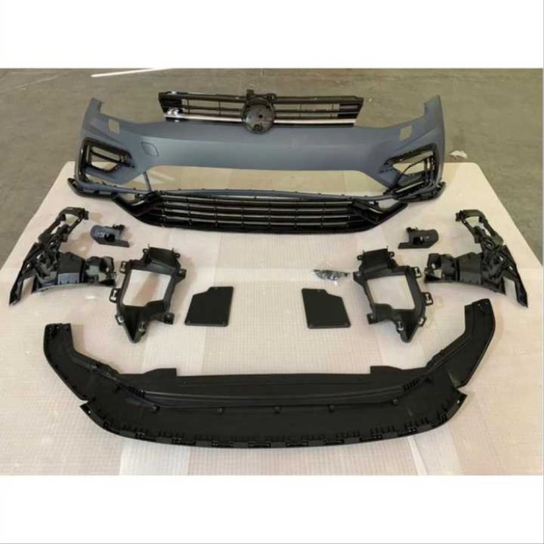 Vw golf 7 7.5 görünüm r ön tampon ve panjur seti