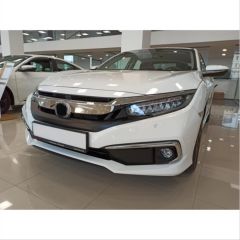 Honda civic fc5 uyumlu ön sis kaşı krom 2019+ makyajlı