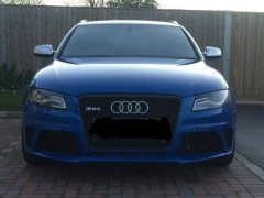 Audi A4 RS4 ön tampon ve panjur seti b8 2008 / 2012