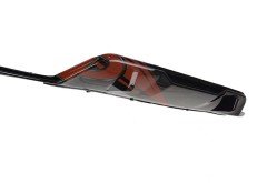 Vw passat b8 difüzör arka tampon eki pianoblack 2015 / 2020