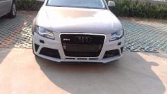 Audi A4 RS4 ön tampon ve panjur seti b8 2008 / 2012