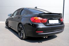 Bmw f36 m4 bagaj üstü spoiler pianoblack