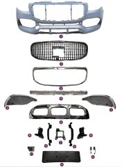 Mercedes sprinter w907 maybach ön tampon ve panjur seti 2018+