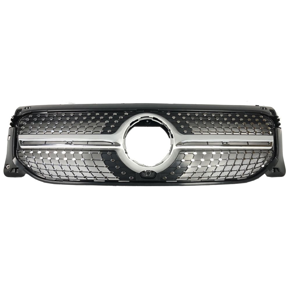 Mercedes glb x247 diamond ön panjur ızgara krom çıta progressive