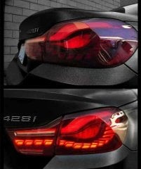 Bmw f32 f33 f36 gts stop lambası ledli dragon model kırmızı 2013 / 2018 4 serisi