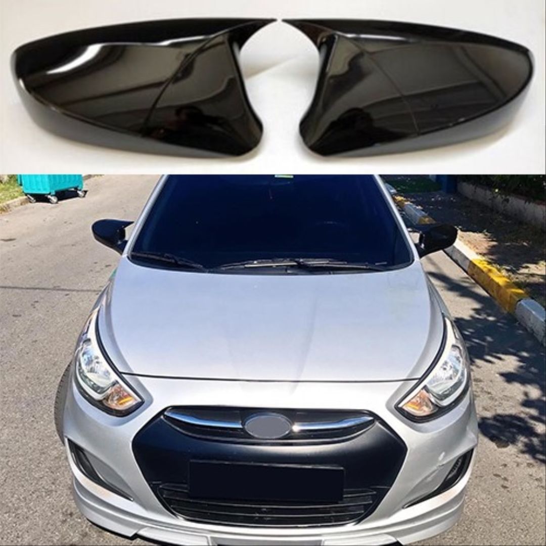 Hyundai era blue ayna kapağı yarasa pianoblack 2005+