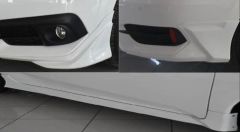Honda civic fc5 uyumlu asian body kit tampon eki 2016 / 2018