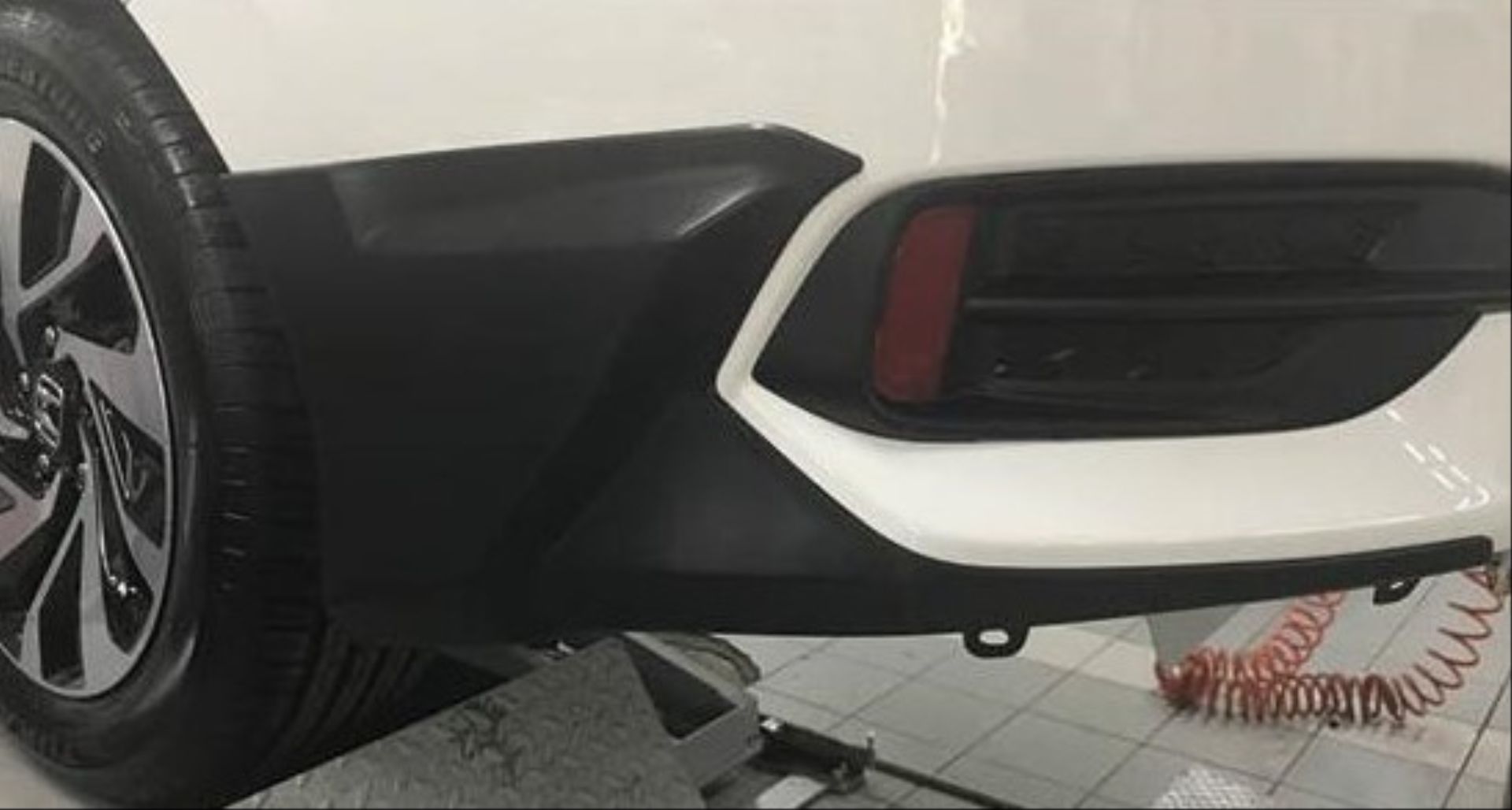 Honda civic fc5 uyumlu modülo arka tampon eki 2016+