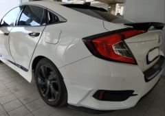 Honda civic fc5 uyumlu modülo arka tampon eki 2016+