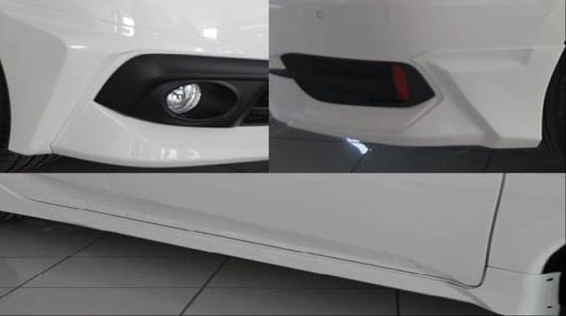 Honda civic fc5 uyumlu usa body kit tampon eki 2016 / 2018