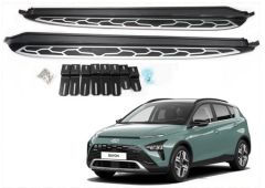Hyundai bayon yan basamak koruma marşbiyel seti 2021+