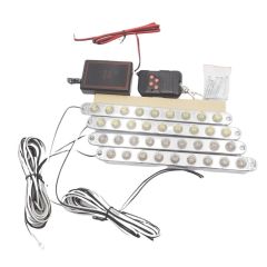 4x9 ledli panjur içi çakar lamba Sarı sarı - Sarı sarı 24V/LAPA182-3