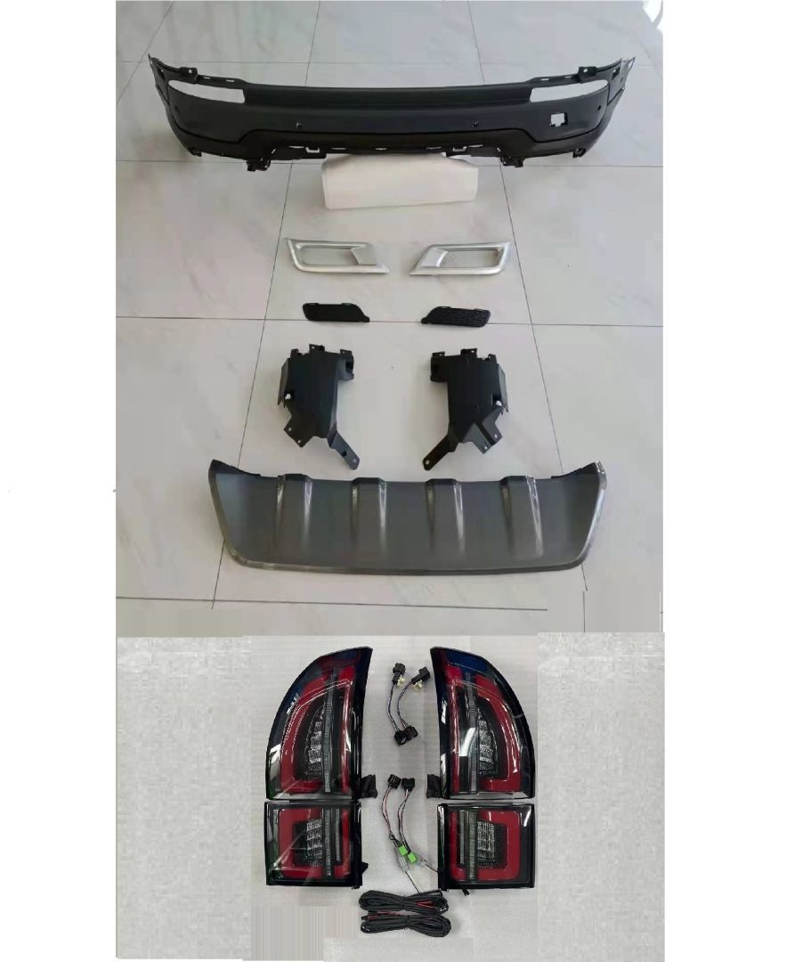 Lr discovery sport facelift dönüşüm arka tampon ve stop lambası 2015 / 2019