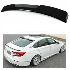 Honda accord uyumlu cam üstü spoiler piano black 2018+