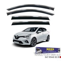 Renault clio 5 cam rüzgarlığı kromlu 2020+  niken