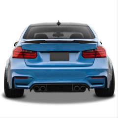 Bmw f30 m3 bagaj üstü spoiler yarasa